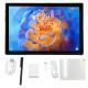 Tablet For Android 14 System 10.1 Inch HD Screen Tablet 8MP 13MP Dual Camera Long Battery Life WiFi 6 Bluetooth 5.0 12GB RAM 512GB ROM 4G Calling