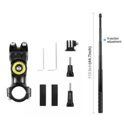Motorcycle Bike Selfie Stick Handlebar Mount Camera Bracket For Insta360 UK