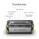 Wireless Bluetooth Speaker  Portable And Compact  With NFC Function  Supporting USB And TF Cards