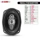 5Core 6x9 Car Speaker Pair 800W 4Ohm 2 Way Coaxial Speaker Audio W Super Tweeter Fit For Vehicle