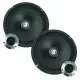 5 Core 6.5" Mid-Range Replacement 2Pc Pro Audio Car Speaker 360W 4 Ohms/8 Ohms 60W Aluminum Super Tweeters