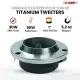 5 Core 6.5" Mid-Range Replacement 2Pc Pro Audio Car Speaker 360W 4 Ohms/8 Ohms 60W Aluminum Super Tweeters