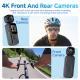 Panoramic Sports Camera Handheld DV Outdoor HD 4K Dual Lens Cycling Recorder Camera