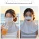 Womens Half-Face Breathable UV-Protective Sun Mask