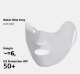 Breathable sunscreen mask-border style-face skin color-nylon-1 piece - Option1