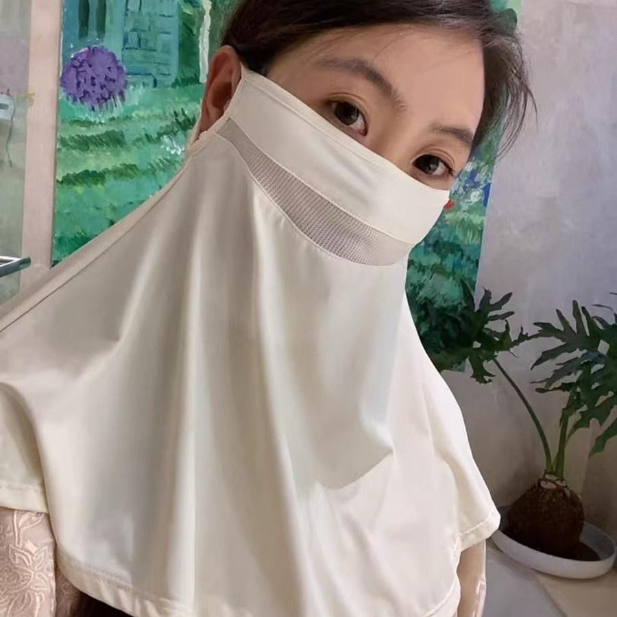 Summer Half-face Sun-protective Neck Gaiter Breathable