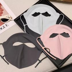 Vinyl Sun Protection Face Mask Full-face UV Protection