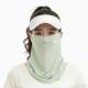 Ice Silk Sun-Protective Face Mask For Women Summer Full-Face UV-Proof Outdoor Golf Cycling Neck-Protecting Mask, Sun-Shading Veil