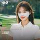 Sun Protective Face Mask Butterfly Style UV Blocking Cool Feel For Women