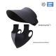 Womens All-in-One Sun-Protective Hat With Wide Brim And Seamless Design For Face And Neck