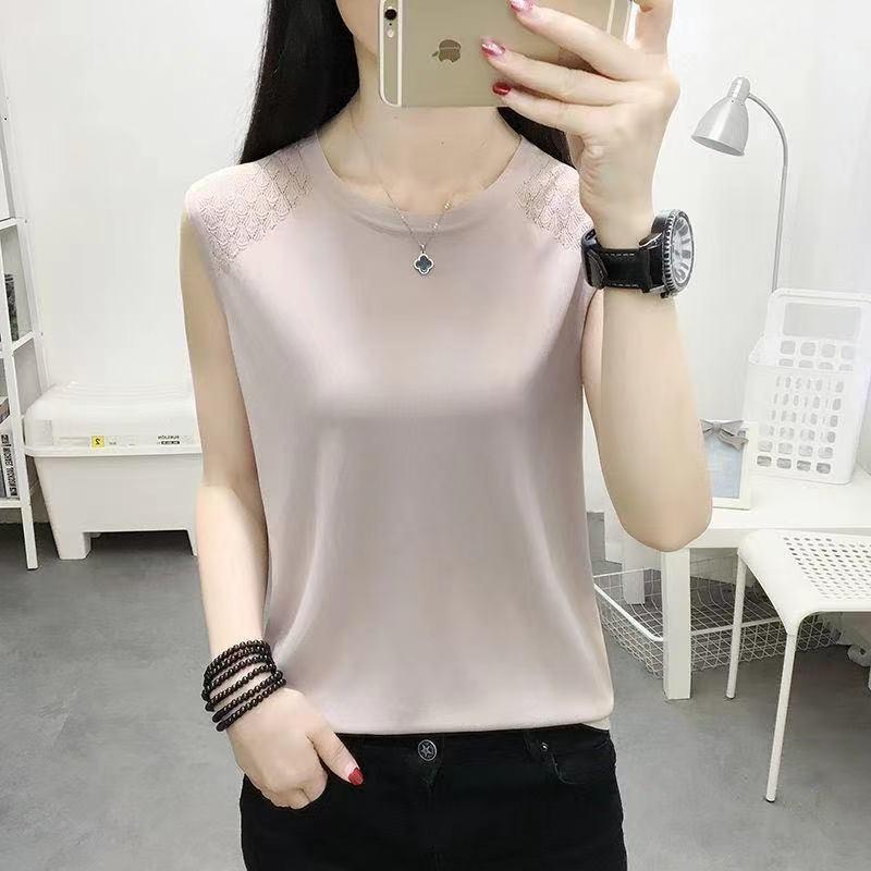 Womens Sexy Versatile Short Sleeveless Tank Top