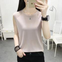 Womens Sexy Versatile Short Sleeveless Tank Top