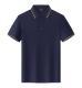 Polo Shirt Lapel Collar Short Sleeves Work Uniform