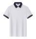 Polo Shirt Lapel Collar Short Sleeves Work Uniform