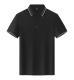 Polo Shirt Lapel Collar Short Sleeves Work Uniform