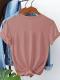 Womens Art-Print Casual Short-Sleeve T-Shirt