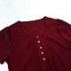 Casual Commute Button-up Polka-dot Round-neck Loose-fit Short-sleeve Blouse Top