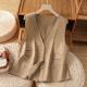 V-neck Sleeveless Waistcoat Summer Thin Loose-fit Casual Layering Vest