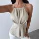 Strap-fit Waist-cinching Blousestyling Shots For European And American Looks