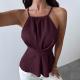 Strap-fit Waist-cinching Blousestyling Shots For European And American Looks