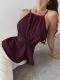Strap-fit Waist-cinching Blousestyling Shots For European And American Looks