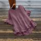Strapless Ice-silk Pleated Ruffled Top With A Short Front