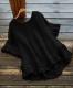 Strapless Ice-silk Pleated Ruffled Top With A Short Front