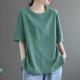Summer Womens Loose Fitting Short Sleeve Top