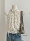 Polka-dot Halter Off-shoulder Sleeveless Camisole