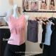Three-dimensional Bowknot I-shaped Outerwear Slim-fit Cropped Vest
