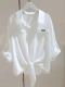 Stylish Womens Top With A Knotted Hem