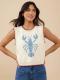 Womens Knitted Pullover With A Round Neckline And Jacquard Vest