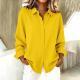 Womens Casual Long-sleeve Multi-color Multi-size Blouse