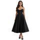 Womens Strap Sexy Sassy Midi Dress