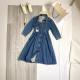 Slimming Chic Relaxed-fit Waist-cinching Denim Dress