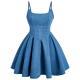 Womens Sweet Strap-style Fashionable Casual Dress