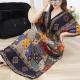 Ethnic Style V Neck Short Sleeve Dress For Women