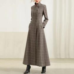 Womens Fashionable Casual Mid-length Coat