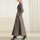 Womens Fashionable Casual Mid-length Coat