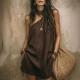 Bohemian-style Vintage Tassel Mini Dress