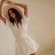Womens Sexy Hollow-Out Loose Beach Cover-Up