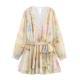 Asymmetrical Design-forward Waist-cinching Dress