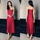 Womens Silk Slip-Neckline Minimalist Nightdress