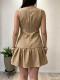 New European And American-style Solid-color Womens Dress