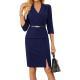 European And American-style Slim-fit Womens Dress