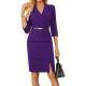 European And American-style Slim-fit Womens Dress