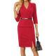 European And American-style Slim-fit Womens Dress