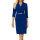 European And American-style Slim-fit Womens Dress