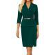 European And American-style Slim-fit Womens Dress