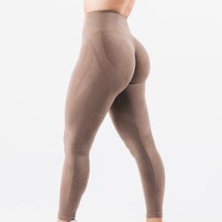 Womens Seamless Jacquard Yoga Pants